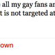Illustration for article titled Chris Brown Likes Gay Fans But Not Gay Sex